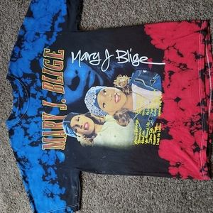 Mary J Blige tie dye tee size Medium